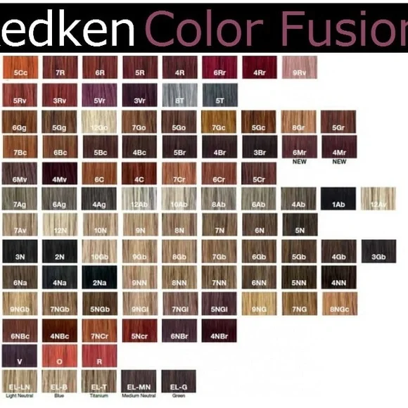 Redken Color Fusion Hair Color Bundle with Developer - Picture 2 of 3